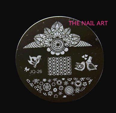 Stainless Steel Nail Stamping Plates - JQ026