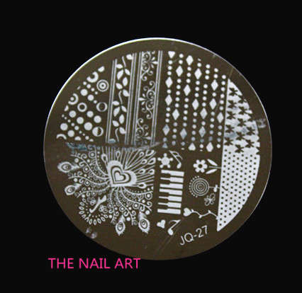 Stainless Steel Nail Stamping Plates - JQ027