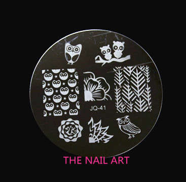 Stainless Steel Nail Stamping Plates - JQ041