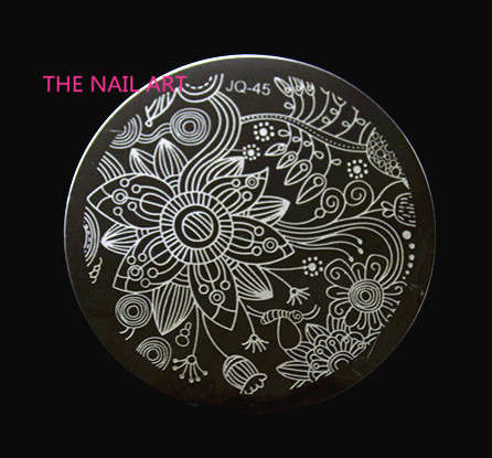 Stainless Steel Nail Stamping Plates - JQ045