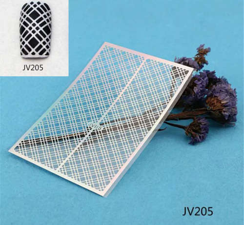 Stencil Sticker Nail Art Accessories Decoration JV205