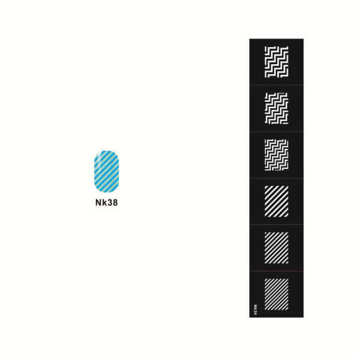 Stencil Sticker Nail Art Accessories Decoration NK38