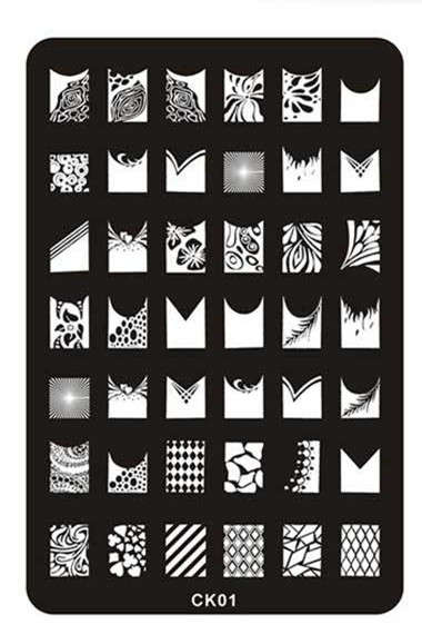 CK01 Nail Stamping Plate