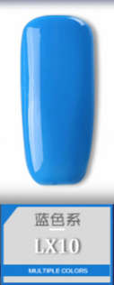 The Nail Art - AS Gel Polish 15ml Blue Series LX10