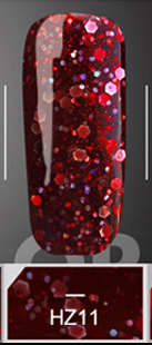 The Nail Art - AS Gel Polish 15ml Red Diamond HZ11