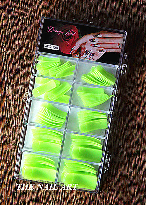 The Nail Art -  Nail Tips 100pcs 1#