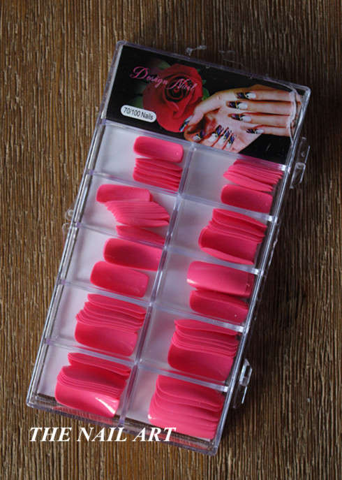 The Nail Art - Full Nail 100pcs 7#
