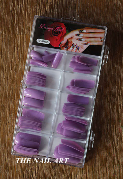 The Nail Art - Full Nail 100pcs 21#