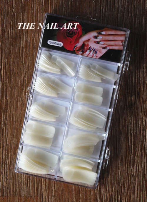 The Nail Art - Nail Tips 100pcs 9# nature