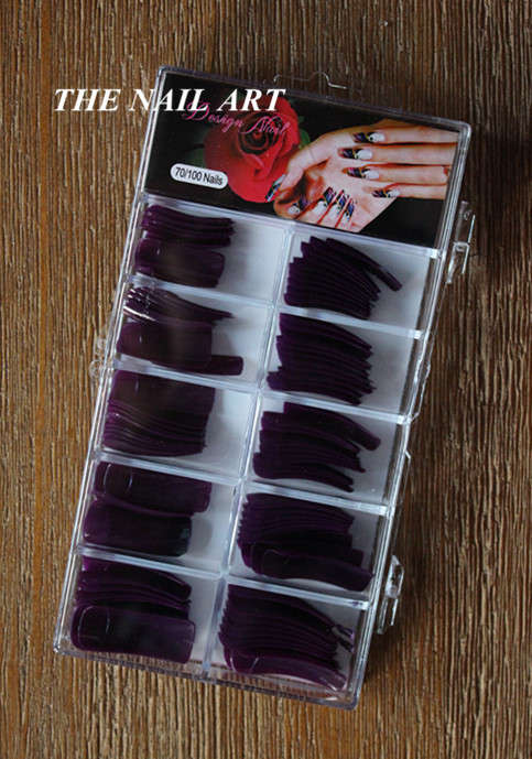 The Nail Art - Nail Tips 100pcs 17#
