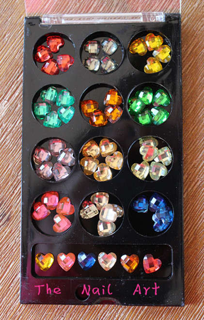 The Nail Art - 12 Diamonds Art Box 1