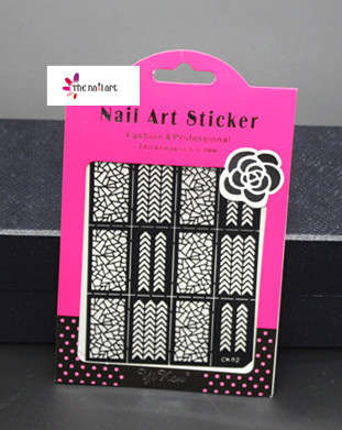The Nail Art - Stencil Sticker CK02