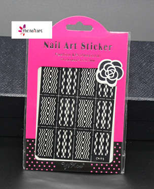 The Nail Art - Stencil Sticker CK03