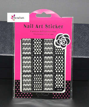 The Nail Art - Stencil Sticker CK06