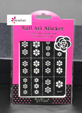 The Nail Art - Stencil Sticker CK07