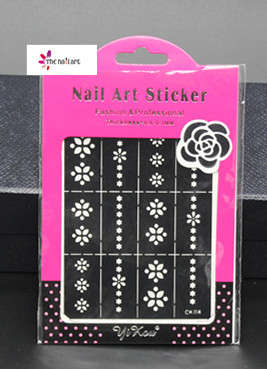 The Nail Art - Stencil Sticker CK08