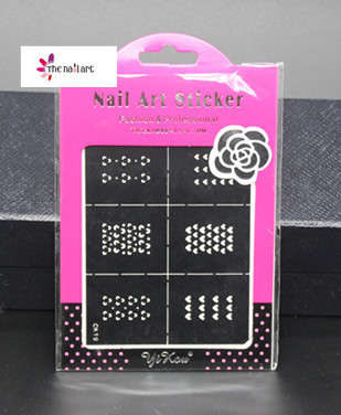 The Nail Art - Stencil Sticker CK19