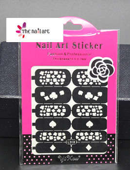 The Nail Art - Stencil Sticker LS18