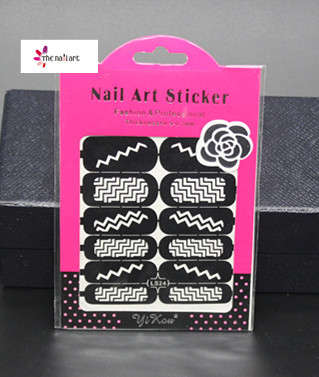The Nail Art - Stencil Sticker LS24