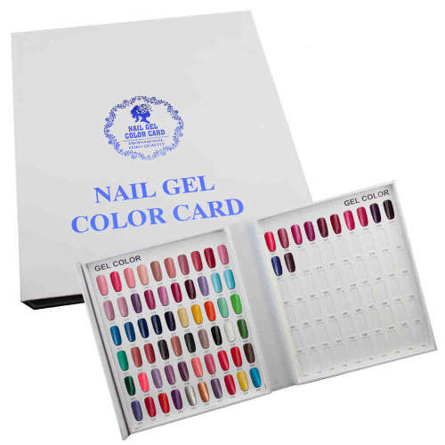 The Nail Art -  120# White Color Book
