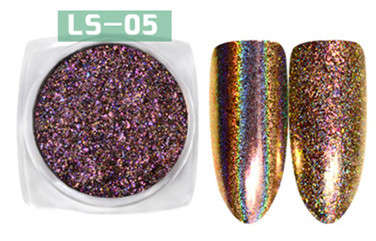 The Nail Art - Fireworks Chrome Powder 2g with brush LS05