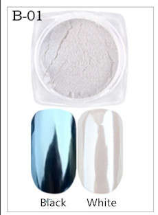 The Nail Art - Shell Chrome Powder 2g with brush B01