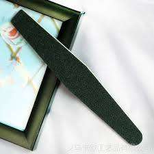 THE NAIL ART - Black Rhombus Shape Nail Filer