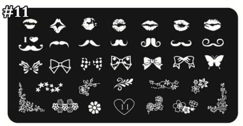 The Nail Art - Nail Stamping Plate Tianxin 11