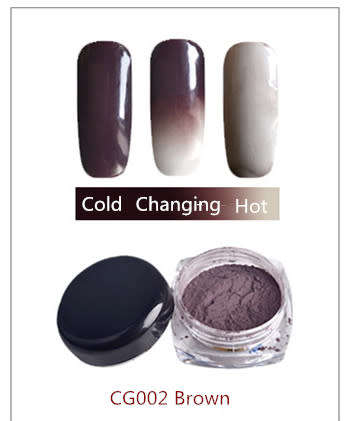 The Nail Art - Color Change Chrome powder - 2
