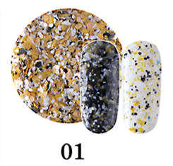The Nail Art - Marble Nail Powder -1