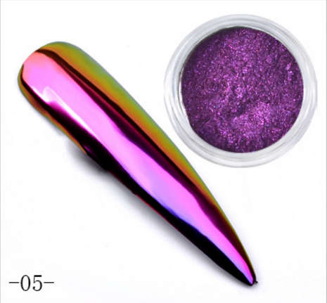 The Nail Art - Neon Chrome Powder 5g with brush - 5