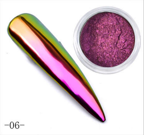 The Nail Art - Neon Chrome Powder 5g with brush - 6