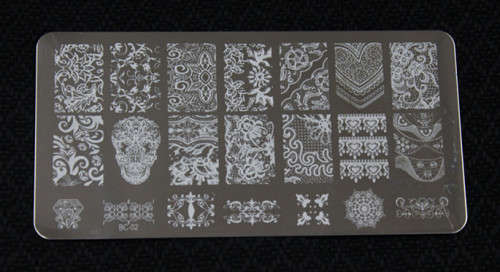 The Nail Art - BC02 Nail Stamping Plate