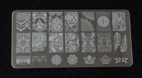 The Nail Art - BC03 Nail Stamping Plate