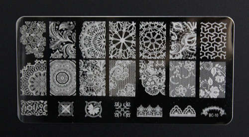 The Nail Art - BC10 Nail Stamping Plate