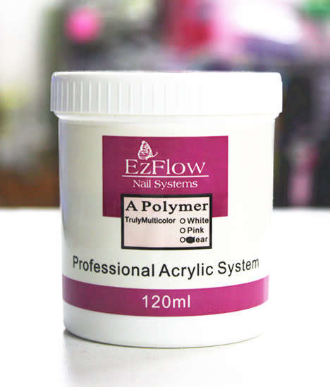 The Nail Art - Acrylic Powder 120g - clear