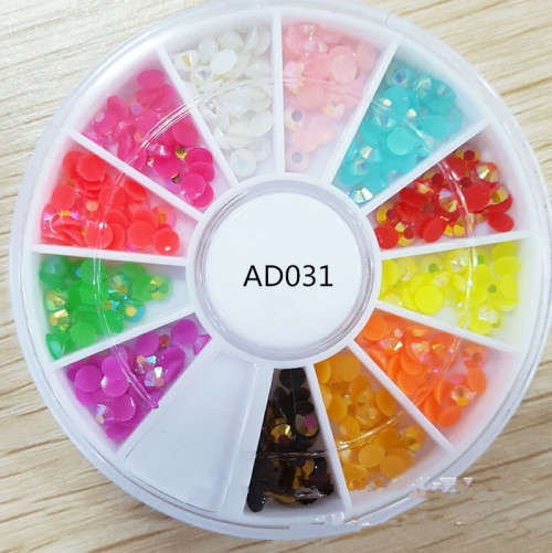 The Nail Art - Accessories Nail Wheel Decorations