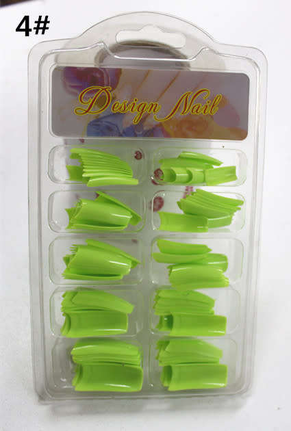 The Nail Art -  French Nail Tips 100pcs 4#
