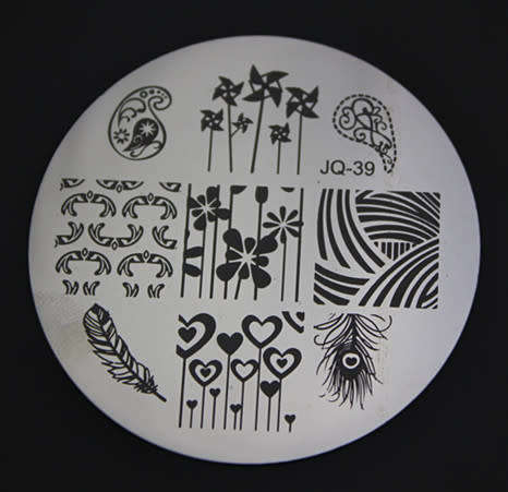 Nail Stamping Plate - JQ39