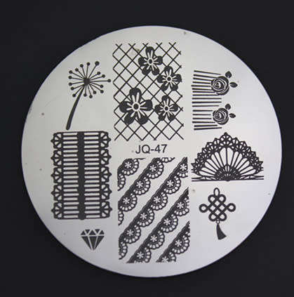 Nail Stamping Plate - JQ47