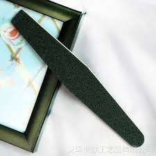 The Nail Art - Black Filer Rhombus