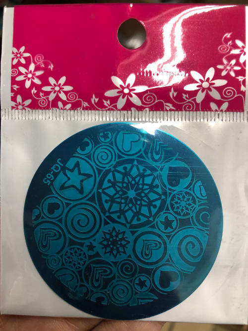 Nail Stamping Plate - JQ65