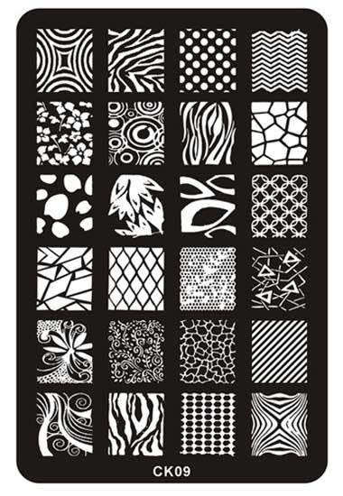 Nail Stamping Plate - CK09