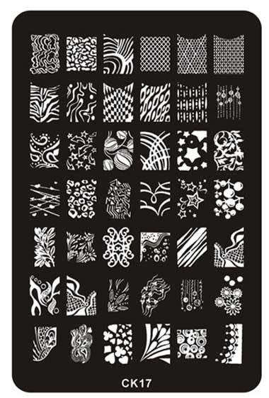 Nail Stamping Plate - CK17
