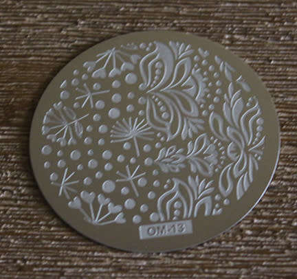 OM13 Nail Stamping Plate