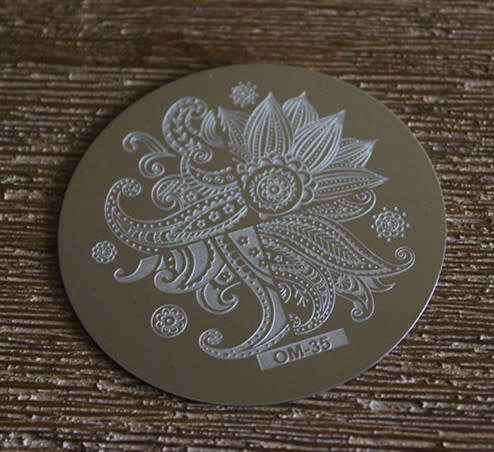 OM35 Nail Stamping Plate