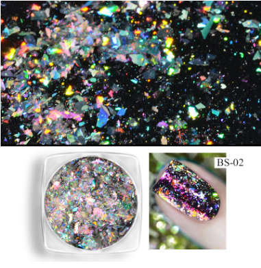The Nail Art - Laser Chrome Powder BS02
