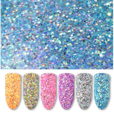 The Nail Art - Sparkle laser sequins 6pcs