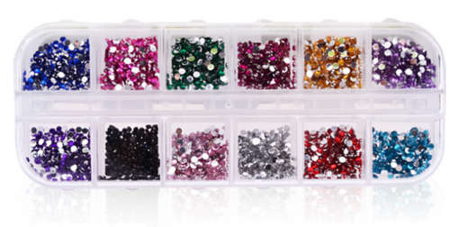 The Nail Art - 3000pcs Mix Diamonds