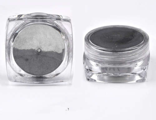 The Nail Art - Mirror Black Magic Mirror Nail Flash Powder Black Black Mirror Magic Aurora Black 1g
